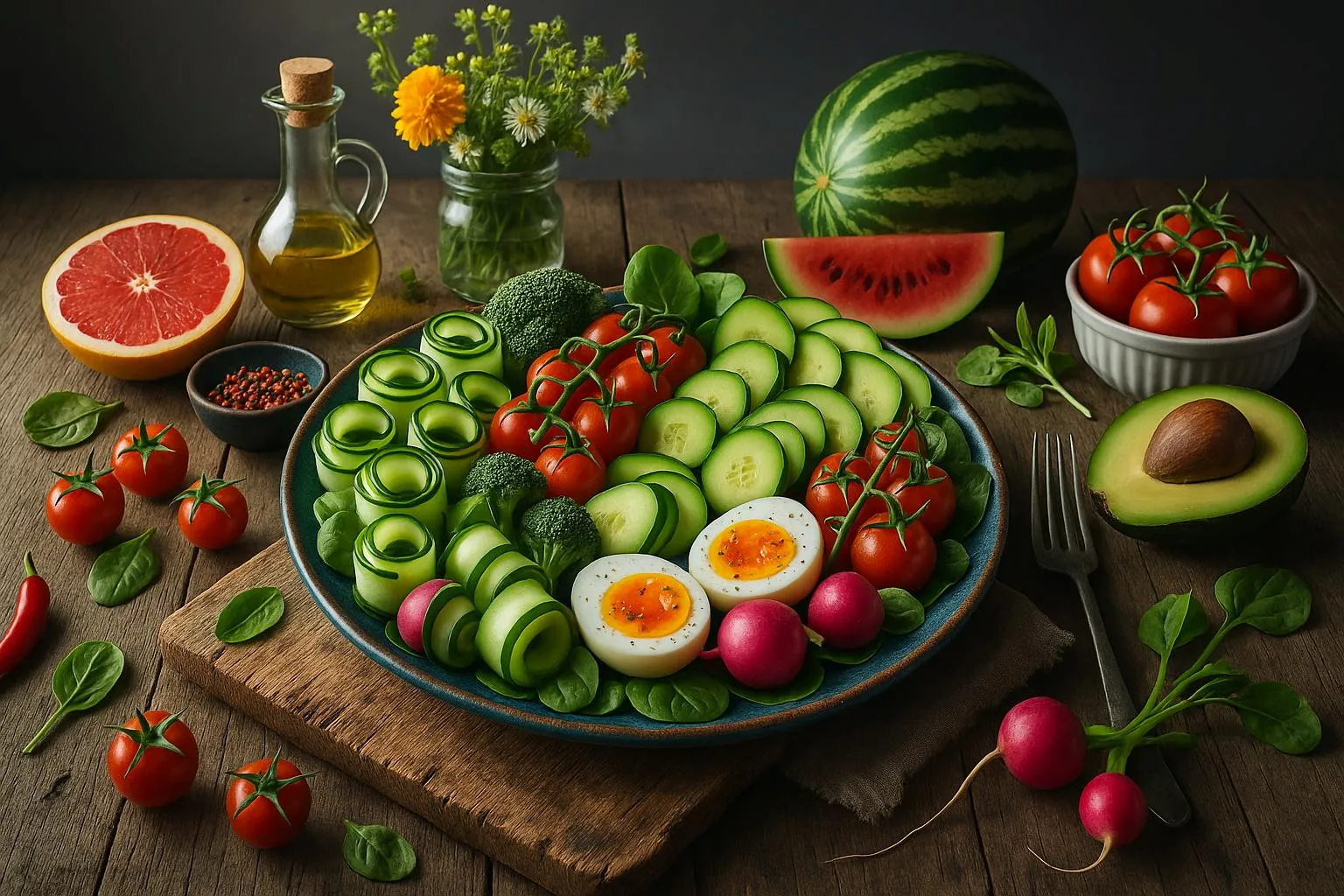 Hero image showing a healthy meal